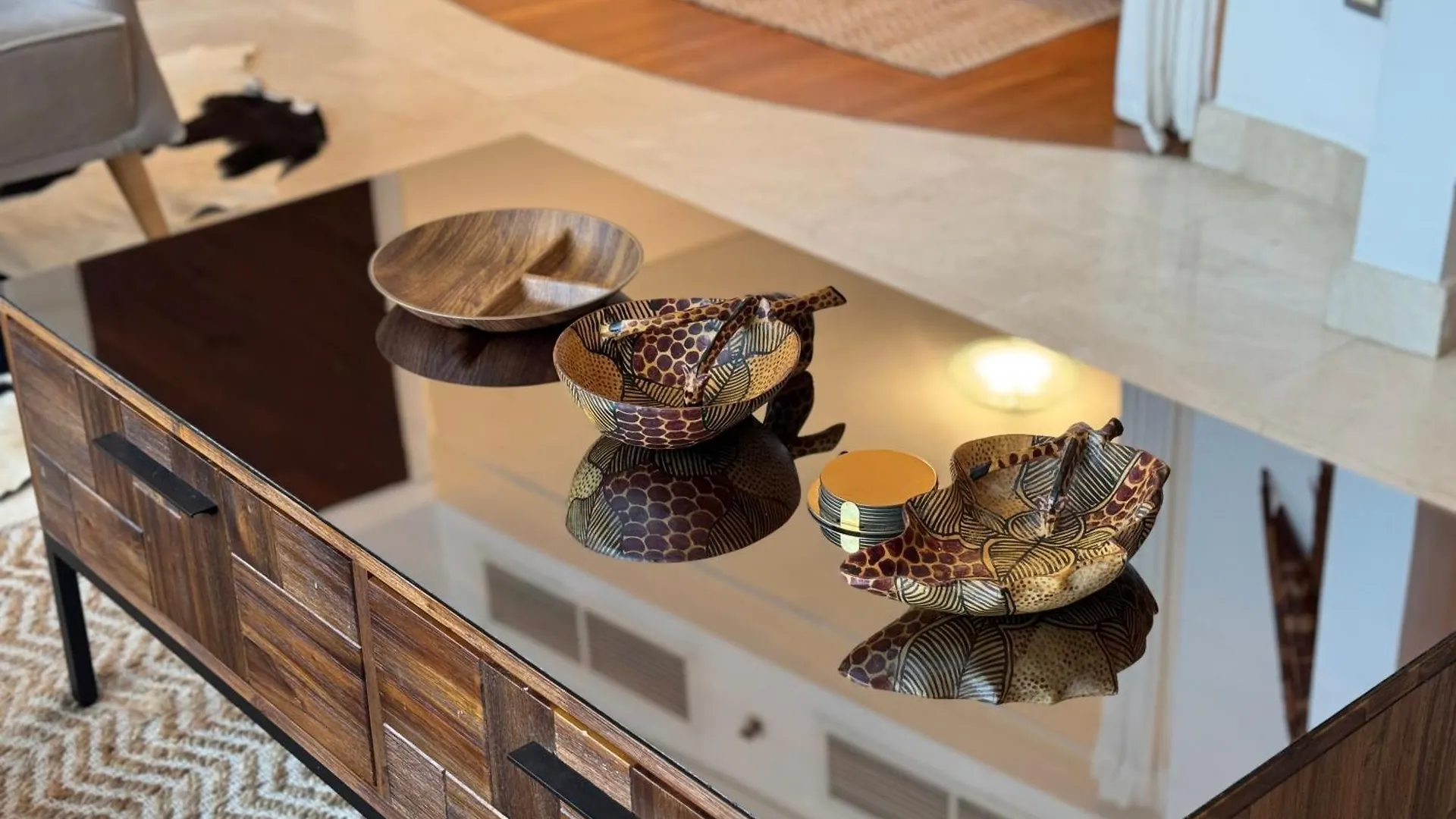 Ashri Stylish African-Inspired Studio In Difc Dubai Apartment